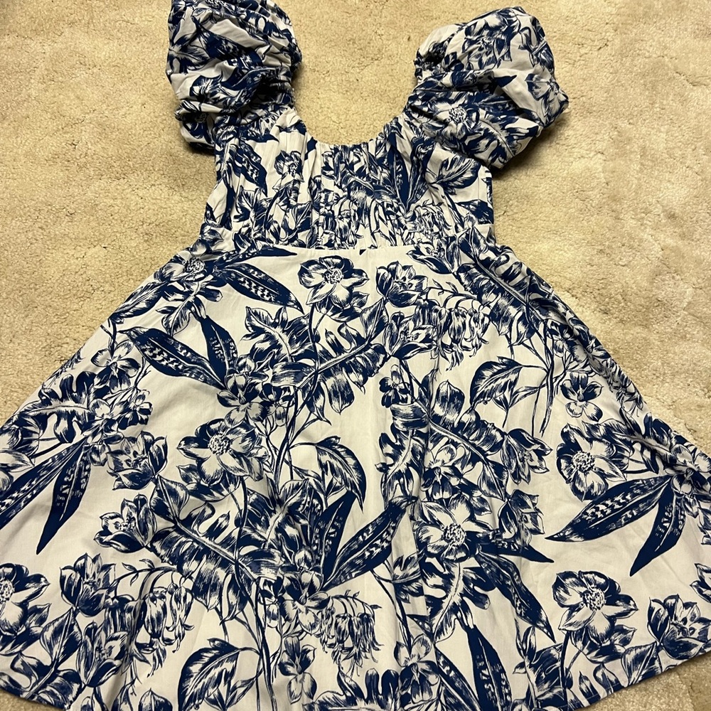 Abercrombie & Fitch Navy Floral Dress